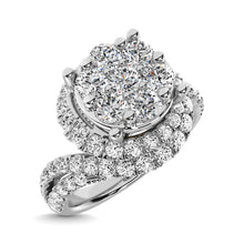 Diamond 1 1/2 Ct.Tw. Engagement Ring in 14K White Gold