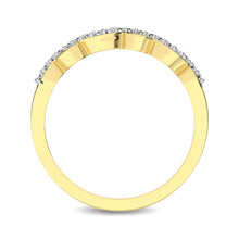 Diamond 1/6 Ctw  Twist Band in 14K Yellow Gold - thediamondsq