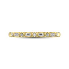 Diamond Wedding Band 1/10 ct tw in 10K Yellow Gold