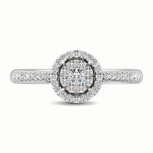 14K White Gold 1/3 Ct.Tw. Diamond Fashion Ring