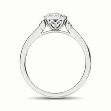 10K White Gold 1/5 Ct.Tw. Diamond Fashion Ring