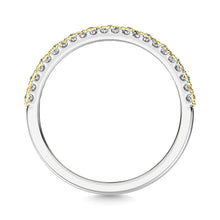 Diamond 3/8 Ct.Tw. Fashion Band in 10K Two Tone Gold