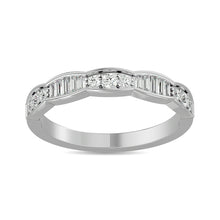 Diamond 1/3 ct tw Stack Band in 14K White Gold