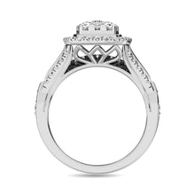 Diamond 1 1/4 ct tw Bridal Ring in 14K White Gold