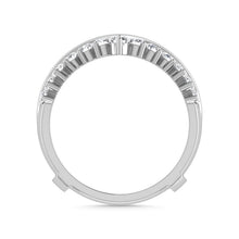 Diamond 3/4 Ct.Tw. Guard Ring in 10K White Gold