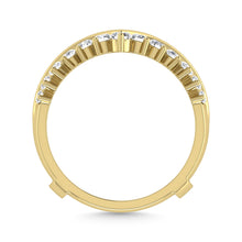 Diamond 3/4 Ct.Tw. Guard Ring in 14K Yellow Gold