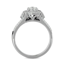Diamond 1/2 ct tw Bridal Ring in 14K White Gold