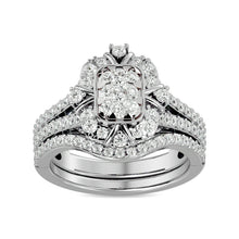 Diamond 1 ct tw Bridal Ring in 14K White Gold