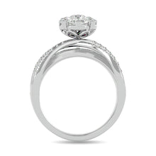Diamond 1 Ct.Tw. Engagement Ring in 14K White Gold