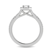 14KT White Gold 1Ct.Tw. Diamond keyani Bridal Ring - thediamondsq