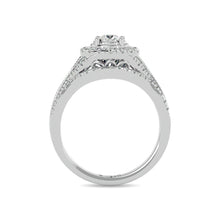 Diamond 3/4 Ct.Tw. Bridal Ring in 14K White Gold