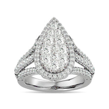 Diamond 2 ct tw Engagement Ring in 14K White Gold