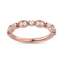 Diamond 1/4 Ct.Tw. Stackable Band in 14K Rose Gold