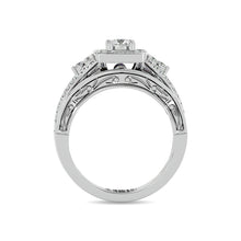 Diamond 1 Ct.Tw. Bridal Ring in 14K White Gold