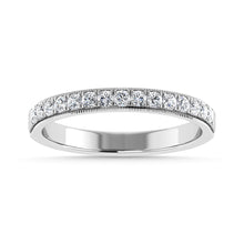 Diamond 1/4 Ct.Tw. Ladies Wedding Band in 14K White Gold