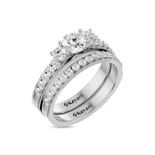 Diamond 1 Ct.Tw. Bridal Ring in 14K White Gold