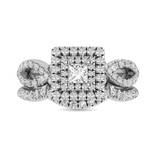 Diamond 3/4 Ct.Tw. Bridal Ring in 14K White Gold