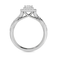 Diamond 3/4 Ct.Tw. Bridal Ring in 14K White Gold