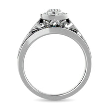 Diamond Engagement Ring 1/2 ct tw in 10K White Gold