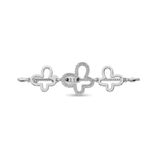 Diamond 1/8 ct tw Bracelet in Sterling Silver