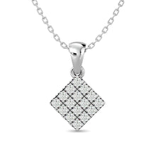 Diamond 1/5 ct tw Fashion Pendant in 10K White Gold