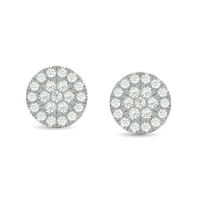 Diamond Stud earrings 1/3 ct tw in 10K White Gold