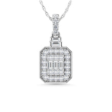 Diamond 1/3 Ct.Tw. Fashion Pendant in 14K White Gold