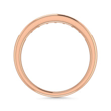 Diamond 1/4 Ct.Tw. Baguette Cut Anniversary Band in 14K Rose Gold