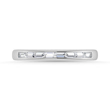 Diamond 1/4 Ct.Tw. Baguette Cut Anniversary Band in 14K White Gold