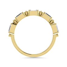 Diamond 1/4 Ct.Tw. Baguette Cut Anniversary Band in 14K Yellow Gold