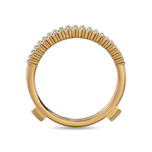 Diamond Guard Ring 5/8 ct tw in 14K Yellow Gold