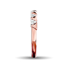 Diamond Stackable Band 1/10 ct tw in 10K Rose Gold