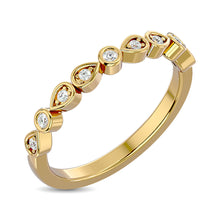 Diamond 1/10 ct tw Stackable band in 10K Yellow Gold