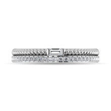 Diamond 1/6 Ct.Tw. Bridal Ring in 10K White Gold