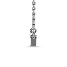 Diamond 1/4 Ct.Tw. Bar Pendant in 10K White Gold