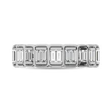 Diamond 1/3 Ct.Tw. Baguette Fashion Ring in 14K White Gold