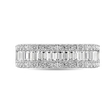 Diamond 2 Ct.Tw. Ladies Anniversary Band in 14K White Gold