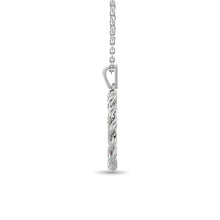Diamond Fashion Pendant 1/6 ct tw in 10K White Gold