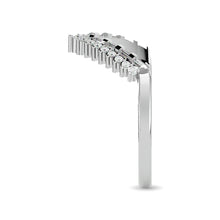 Diamond Chevron Band 1/5 ct tw in 14K White Gold