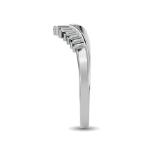 Diamond Chevron Band 1/5 ct tw in 14K White Gold