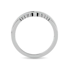 Diamond Chevron Band 1/5 ct tw in 14K White Gold