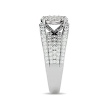 Diamond 1 1/2 ct tw Fashion Ring in 14K White Gold