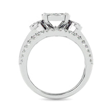 Diamond Engagement Ring 1 1/2 ct tw in 14K White Gold