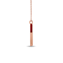 Diamond Fashion Pendant 1/6 ct tw in 10K Rose Gold