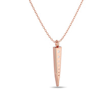 Diamond Fashion Pendant 1/6 ct tw in 10K Rose Gold