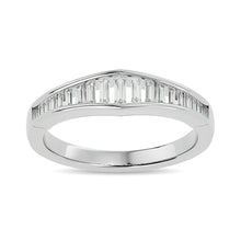 Diamond 3/8 ct tw Band Ring in 14K White Gold
