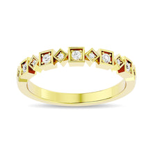 Diamond 1/8 ct tw Stackable Ring in 14K Yellow Gold