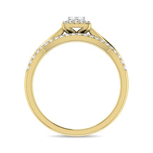Diamond 1/4 Ct.Tw. Bridal Ring in 10K Yellow Gold