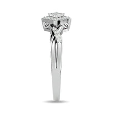 Diamond 1/6 ct tw Promise Ring in 10K White Gold