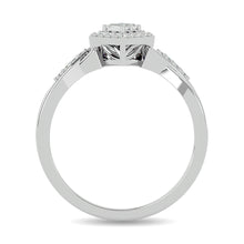 Diamond 1/6 ct tw Promise Ring in 10K White Gold